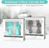 Grabease Baby Spoons Toddler Utensils Toddler Silverware Baby Utensils, BPA-Free & Phthalate-Free for Baby & Toddler, 2 Sets, Teal and Gray...