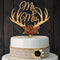 Mr and Mrs Cake Toppers Rustic Flower Tree Wood Wedding Party Engagement Decoration...