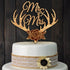 Mr and Mrs Cake Toppers Rustic Flower Tree Wood Wedding Party Engagement Decoration...