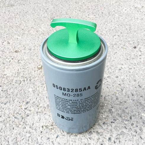 Aluminum Alloy-Oil Filter Plug Tool, Oil Filter Plug Cap Off Tool for Dodge Ram 05083285AA MO285 Turbo Diesel 5.9L 6.7L Cummins-Green...