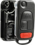 Key Fob Keyless Entry Remote Flip Shell Case & Pad...