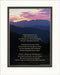 Mother-in-Law and Father-in-law Gift with Thank You Prayer for your Father in Law and Mother in Law Poem. Mt Sunset Photo, 8x10 Double Matted. In-...