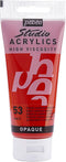 Pebeo Studio Fine Acrylic Paint, Dark Cadmium Red Hue, 100 ml/3.38oz...