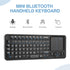 Rii K06 Mini Bluetooth Keyboard,Backlit Keyboard with IR Learning, Portable Lightweight with Touchpad Compatible with Android TV Box/Mac/Windows/H...