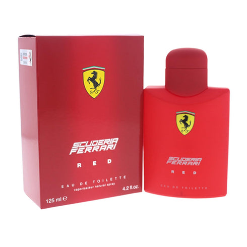 Ferrari Scuderia Red Eau De Toilette Spray, 4.2 Ounce...