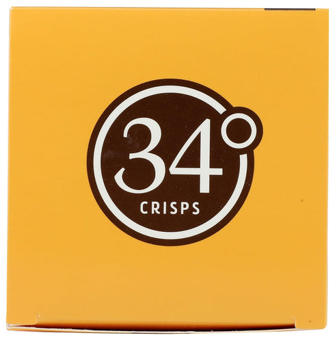 34 Degrees Crisps | Sesame Crisps | Thin, Light & Crunchy Crisps, Single Pack (4.5oz)...