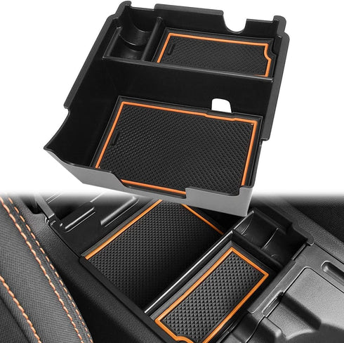 auovo Center Console Organizer for Subaru Crosstrek and Impreza 2018 2019 2020 2021 2022 2023 Interior Accessories Secondary Armrest Storage Tray ...