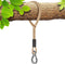 BeneLabel Tree Swing Rope, 20 inch, Hammock Tree Swing Hanging Strap, Heavy Duty Hook, for Indoor Outdoor Swing Hammock Playground Set Accessories...