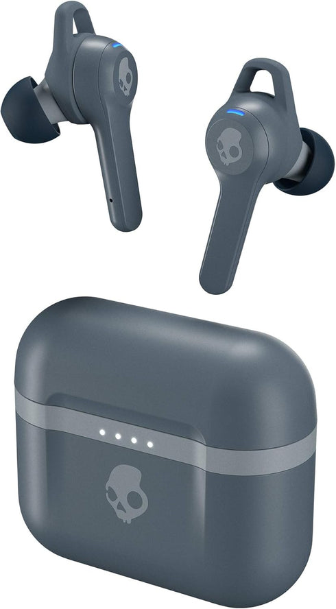 Skullcandy Indy Evo In-Ear Wireless Earbuds, 30 Hr Battery, Microphone, Works with iPhone Android and Bluetooth Devices - Grey...