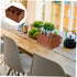 Cutlery Storage Basket Rattan Cutlery Tray Table Trays Flatware Organizer Countertop Utensil Holder for Kitchen Counter Silverware Makeup Organise...