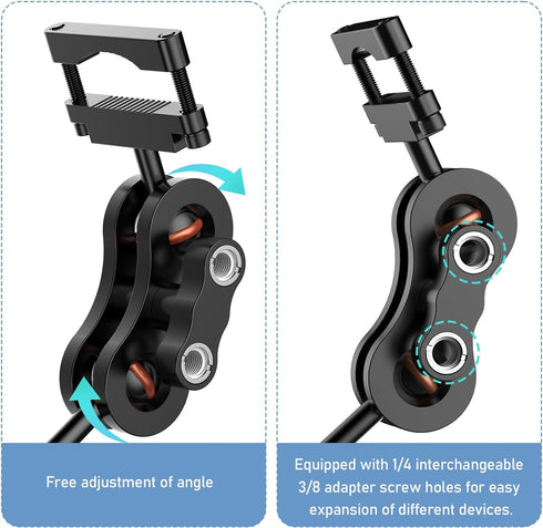 Radar Detector Mount, Car Radar Detector Rearview Mirror Rod Bracket, Compatible with Valentine V1 Radar Detector, Easy to Install (Upgraded Versi...