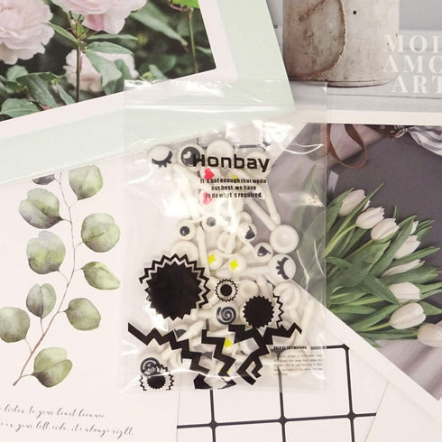 Honbay 30PCS Pieces Eye Food Toothpicks Fruit Forks Cupcake Picks for Party Cake Decoration Supplies...