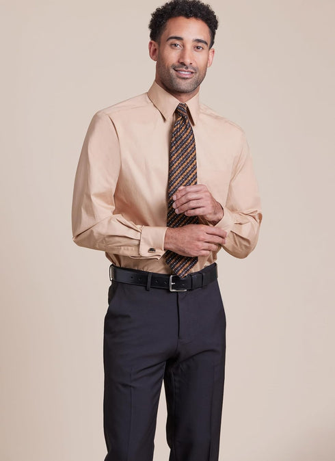McCall's Men's Lined Vest, Bow Tie, Tie, and Shirts Sewing Pattern Kit, Design Code M8415, Sizes S-M-L...