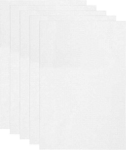 uxcell 15.7 x 23.6" Silicone Dehydrator Sheets, 5 Pcs Non-Stick Dehydrator Drying Mesh Reusable Fruit Dryer Mat for Food Dehydrator Fruit Dryer, W...