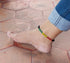 Rasta Anklet Jamaican Ankle Bracelets Red Green Yellow Black Beads Braide Surfer Handmade (AP2330)...