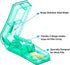 2PCS Pill Cutter, Professional Pill Splitter for Cutting Small Pills or Large Pills in Half...