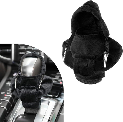 Car Gear Shift Knob Cover, Fashionable Sweater Design Shift Knob Cover Trim, Universal Soft Gear Shift Protector, Auto Interior Decor Accessories ...