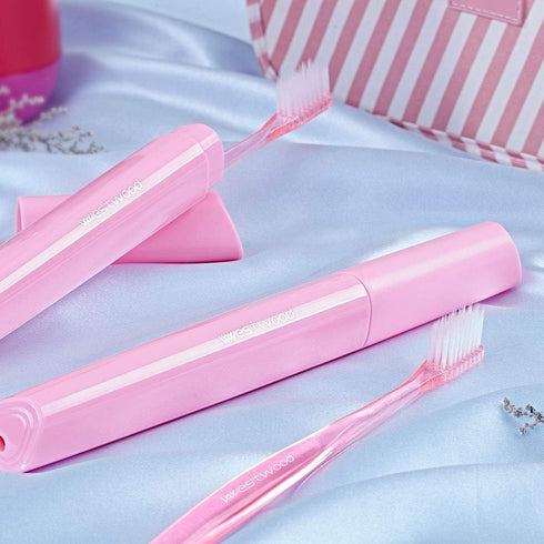 Plastic Travel Toothbrush Cover Portable Toothbrush Box, Breathable Design with Air Hole More Container Toothbrush Tube Container for Home Daily T...