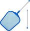 Pool Skimmer, Hot Tub Skimmer Spa Net with Pole, 26'', Ultra Fine Mesh Skimmer Rake, Swimming Pool Leaf Skimmer Net with Aluminum Pole, Spa Hot Tu...