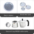 Imusa USA SP-393 Replacement Gasket and Filter For Aluminum Stovetop Espresso Coffee Makers, 6 Cup...