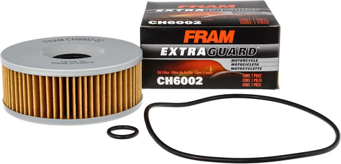 FRAM Extra Guard CH6002 Motorcycle/ATV Replacement Oil Filter, Fits Select Yamaha Models...
