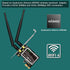 Wireless N 600Mbps (2.4GHz 300Mbps and 5GHz 300Mbps) PCIE WiFi Adapter, PCIE WiFi Card, QUALCOMM Atheros AR946X Wireless Network Adapter for Windo...