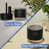 SZO Colorful Mini Humidifier, USB Rechargeable Humidifier, 4 Modes Super Quiet, Humidifiers For Bedroom,Suitable For Travel Office Family-Black...