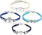 LAIMIO 4 Pcs Anklets Bracelet-Women Anklet Boho Beads Antique Silver Life Tree Anklets Foot Chain Beach Jewelry...