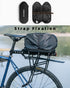 ROCKBROS Foldable Bike Bag for Rear Rack - Durable, Expandable, and Versatile - 5L Capacity...