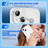 Xfilm Camera Lens Protector Compatible for iPhone 15/15 Plus Bling, Individual Metal Diamond Ring 9H Hardness Scratchproof Protector, Stylish Acce...