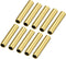 Brass Tube (6mm OD x 0.5mm Wall T x 30mm L) 10Pcs, Craft Tubing - for Home Decoration, DIY Handicraft...