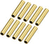 Brass Tube (6mm OD x 0.5mm Wall T x 30mm L) 10Pcs, Craft Tubing - for Home Decoration, DIY Handicraft...