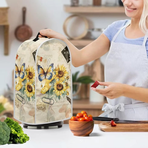 Blender Cover Kitchen Appliance Cover Anti Fingerprint Dust Protection Washable Coffee Machine Cover Food Processor Dust Cover Stand Mixer Cover w...