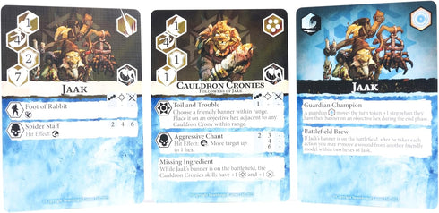 Godtear: Jaak, The Dubious Alchemist & Cauldron Cronies Guardians Champions Set...