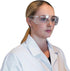 1Pc Clear Safety Glasses Anti-Fog Protective Polycarbonate Eyewear with Impact Resistant Lens Safety Goggles and Eye Protection Goggles for Constr...