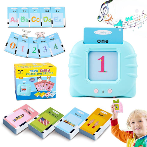 FREE TO FLY Talking Flash Cards for Toddlers 2-4 Years: 384 Sight Words Speech Therapy Toys Learn Alphabet ABC Letters Colors Number Shapes Animal...