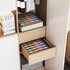Joyoldelf Drawer Organizer Divider 2 Packs Organizer, 24 Cell Collapsible Closet Cabinet Organizer Underwear Storage Boxes for Storing Socks, Bra,...