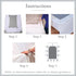 Bed Maker’s Never Lift Your Mattress Bed Skirt, Designed for Box Spring Beds, Split Corners, 14 Inch Drop Length, Full, Mocha...