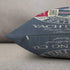 HOSNYE Yacht Racing Sailing Regatta Cotton Linen Throw Pillow Case Flag Nautical Badge Club Pillow Cushion Covers Home Sofa Decorative 18 X 18 Inc...