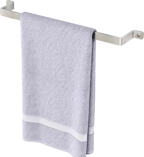 Bathroom Towel Holder Towel Bar Wall Mounted: 16'' One-Piece Bathroom Towel Rack without Assembly, Hand Towel Holder for Bathroom Decor Accessorie...