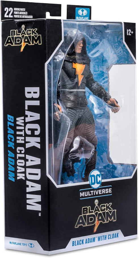 McFarlane Toys DC BLACK ADAM MOVIE 7IN FIGURES - BLACK ADAM with Cloak...
