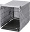 Morezi Dog Crate Cover for Wire Crates, Heavy Nylon Waterproof, Fits Most 36" inch Dog Crates, Easy to Put On, Take Off, and Adjust - Cover only -...