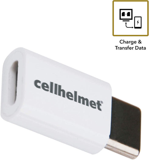 cellhelmet Micro USB to Type C Charging/Data Adapter | As Seen on Shark Tank...