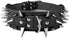New Spiked Dog Collar Protecting The Dog's Neck from Bitting Spiked Studded Dog Collar for Dogs 2" Width Pet Collar Black Large Fit for Neck Girth...