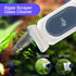 AQQA Aquarium Strong Magnetic Cleaner Brush, Fish Tank Glass Algae Magnet Cleaning Tool Floating Cleaner Scrubber Brush with 2 Detachable Scraper ...