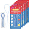 Dental Floss Threader, Deep Clean Floss for Braces, Bridges, Implants 50 Count (Pack of 6)...