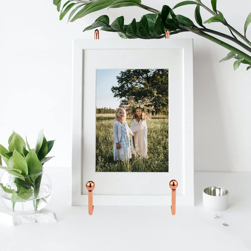 3 Pack Plate Stands for Display, Iron Cookbook Stand Plate Holder Display Stand Picture Frame Stand for Display Pictures | Photo Frames | Book | D...