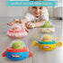 4PCS Animal Toy Cars for Toddlers 1-3,Press and Go Car Toys for ages 0-2,Spaceship 1 Year Old Boy Toys,First Birthday Gift Infant Car Toys for 1 Y...