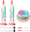No Clean Soldering Flux Paste & Solder Wick,10ML Solder Flux (2 Piece),1500MM Solder Wick Braid With Flux (1 Piece) 0.08 Inch Desoldering Wick...