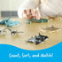 Learning Resources Ocean Animals - 50 Pieces, Ages 3+ Toddler Learning Toys, Perfect for Math Counters and Imaginative Play...